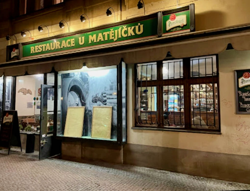 Restaurace U Matějíčků Praha 2
